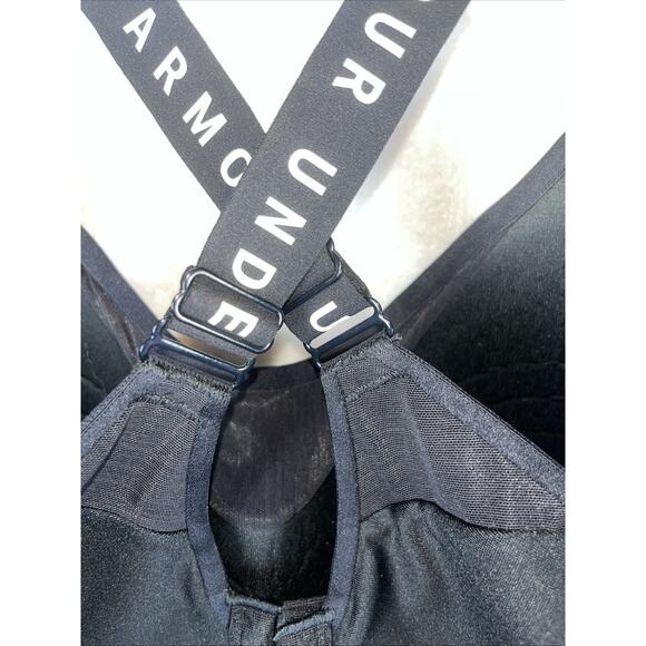 Under Armour Women's UA Infinity High Support Sports Bra XXL 2X 1353942 black - Picture 6 of 10